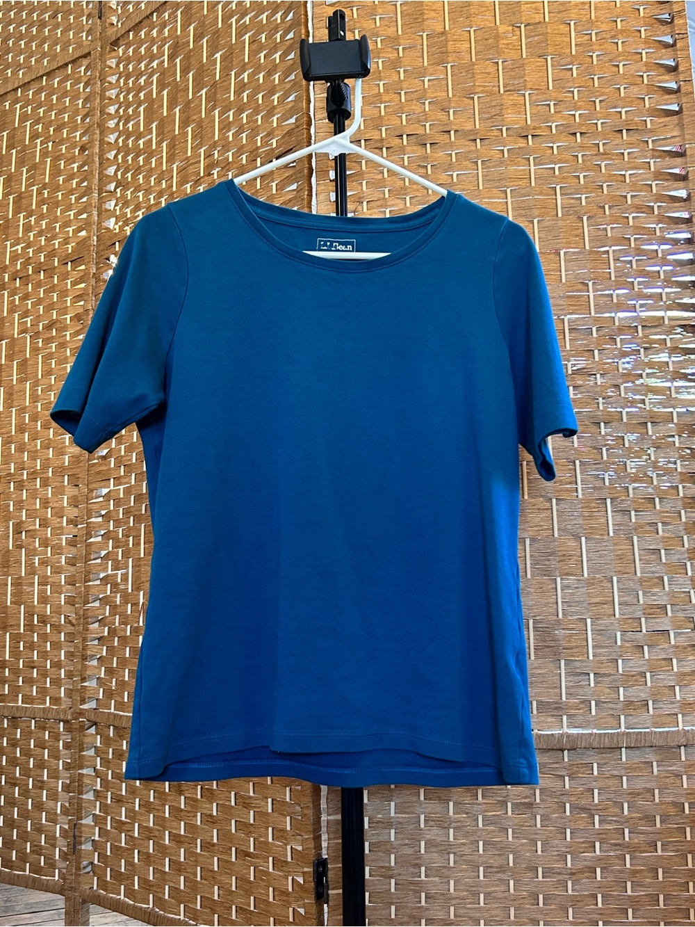 L.L. Bean Teal Short Sleeve Tee